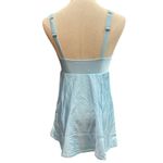 Venus  Fit And Flare Swim Dress Size 8 Ice Blue Knotted V Front Modest Swimming‎ Photo 4