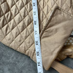 Dennis Basso  Quilted Jacket Women’s 1X Gold Beige Silk Shell Quiet Luxury Chic Photo 6