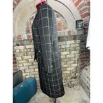 suit plaid black gold boxy 1980s Size 12 Photo 5