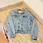 ZARA Denim Jacket Light Wash TRF Women’s Size M (MEX 28) Button Front Photo 2