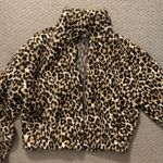 American Eagle Fleece Cheetah Jacket Photo 2