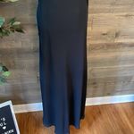 Black, spaghetti, strap size 8, formal occasion, dress with shawl Black Photo 2