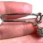Swarovski Crystal Fireball Bangle Bracelet Silver Photo 14