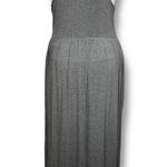 Annabelle Womens Maxi Dress Sleeveles Tank Top Elastic Waist Scoop Neck Gray 2XL Size 2X Photo 4