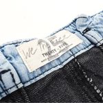 Free People Splendor in the Grass Paperbag Waist Denim Skirt in Grey | Size 25 Photo 4