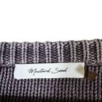 Mustard Seed Knit Cropped Sweater Womens S Purple Cottagecore Cozy Photo 5