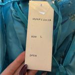 Beaded Mermaid Dress Blue Size L Photo 6