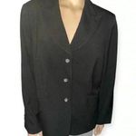 Giorgio Sant’ Angelo women’s black blazer size 16W Classic Photo 2
