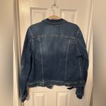 Universal Threads Universal Thread Oversized Dark Wash Jean Jack size large Photo 2