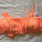 Hula Honey  Reversible Fringed Bandeau Bikini Top Photo 1