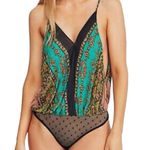 Free People Border Babe Printed Bodysuit Photo 0