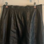 Venezia Leathers Black Leather Pencil Skirt Sz 18 Photo 6