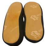 Nordstrom Lingerie Luxe Cashmere Slippers Black Tan Bow XL NWT Holiday Gift Photo 2