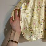 Cacique  Yellow Ditsy Floral Satin Slip Chemise Plus Size 18/20 Lingerie Cottage Photo 1