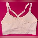 New Balance  Pink Sports Bra with Adjustable Racerback Photo 1