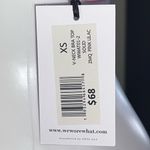 We Wore What  Solid V-Neck Bra Top in Pink Lilac Photo 7