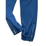 Zyia  Active Ankle Zip Jogger Pants Pull On Drawstring Navy Athleisure Women's S Photo 3