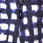 Lucy Paris  Geometrical Pencil Skirt Size XS Navy Blue & White Photo 4