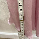 Olivaceous  Women's Purple Satin Slip Dress Size S Midi Formal V-Neck Photo 6