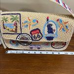 Handcrafted In India | Beaded World Traveler Shoulder Bag Tan Photo 13