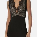 Lover The Label Camelia Black Lace Bonded Pencil Cocktail Dress size US 2 AU 6 Photo 0