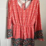 Park Owl Boho Long Sleeve Romper  Photo 0