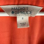 Market & Spruce  Coral Long Sleeve Dress Photo 1