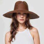 💕FRAYA💕 Redwood Fedora Hat ~ Mahogany Brown Small/Medium NWT Photo 4