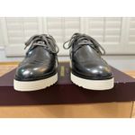 Johnston & Murphy  Women's Mitzi Wedge Derby Pewter Metallic Loafers Size 6 NIB Photo 7