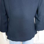 Madison Leigh navy blue blazer jacket, women's size 10 Photo 13