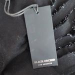 Black Orchid Black Distressed Jean Shorts NWT Size 29 Cut-Off Black Denim Shorts Photo 7