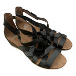 Dansko  Black Leather Vivian Gladiator Sandals Sz 6.5-7 Photo 0
