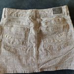 American Eagle  stretch black white herringbone mini skirt size 6 EUC fun Photo 1