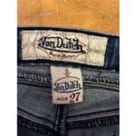 Von Dutch  Women’s Skinny Ripped Distressed Medium Wash Jeans Size 27 (6176) Photo 9