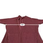 Lululemon  Cashlu Sweater Wrap Cardigan in Heathered Mulled Wine Sz S‎ Photo 12