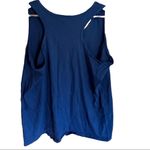 Gildan  navy blue women’s tank “boots and bling before the ring” size XL Photo 1