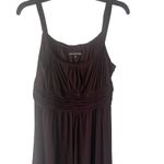 Jones Wear Dresses Women's Size 16 Brown Chiffon Fairy Grunge Above Knee Dress Photo 1
