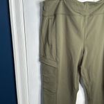 Duluth Trading Co. Women's NoGA Namastash 31” Slim Leg Pants W1621 Plus Sz XXL Green Photo 2