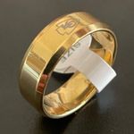 8mm Kansas City chiefs gold ring size 11 Photo 7