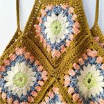 Free People Summer Love Crochet Halter Top Size M/L can wear 2 different ways Photo 13