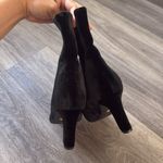 Lauren Ralph Lauren Women’s Suede Ankle Boots Black Elegant Booties 9.5B Size 9.5 Photo 4