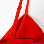 Eloquii NEW‎  red Tie Front Bustier Bodysuit, 18 Photo 12