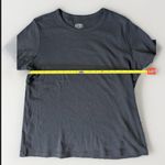 Pendleton  Top Womens Medium Tee Shirt Black Cotton Short Sleeve‎ Pullover Boxy Photo 3