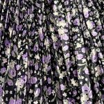 Endless Rose  Delphi Floral Satin Pleated Midi Skirt | Medium Photo 3