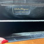 Salvatore Ferragamo ORIGINAL  Black leather purse E210096 made in Italy Photo 7