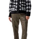 Sanctuary NWT Warms My Heart Drop Shoulder Button Classic Houndstooth Cardigan L Photo 14