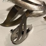 Sarah Coventry Vintage Silver Tone Clip On Earrings & Brooch Shoulder Pin Set Photo 5