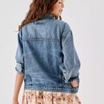 American Eagle AE '90s Boyfriend Western Denim Jacket Photo 1