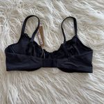 SKIMS  Fits Everybody Lace Demi Underwire Bra Onyx Size 38D Photo 4