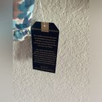 Democracy Long Cuffed Sleeve V-Neck Abstract Teal Multi Printed Knit Top XL Photo 7